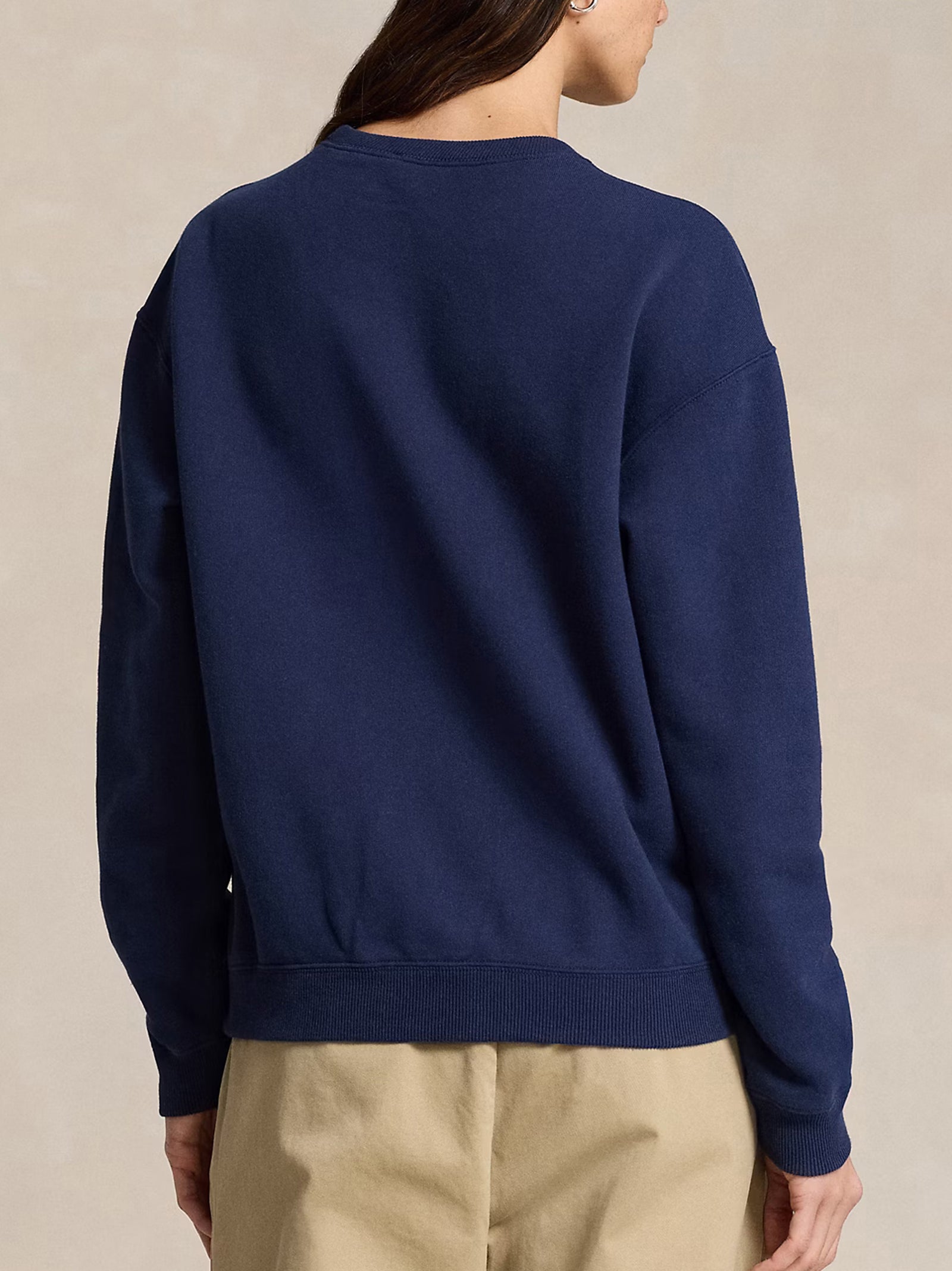 Polo Ralph Lauren Felpa Girogola Blu-3