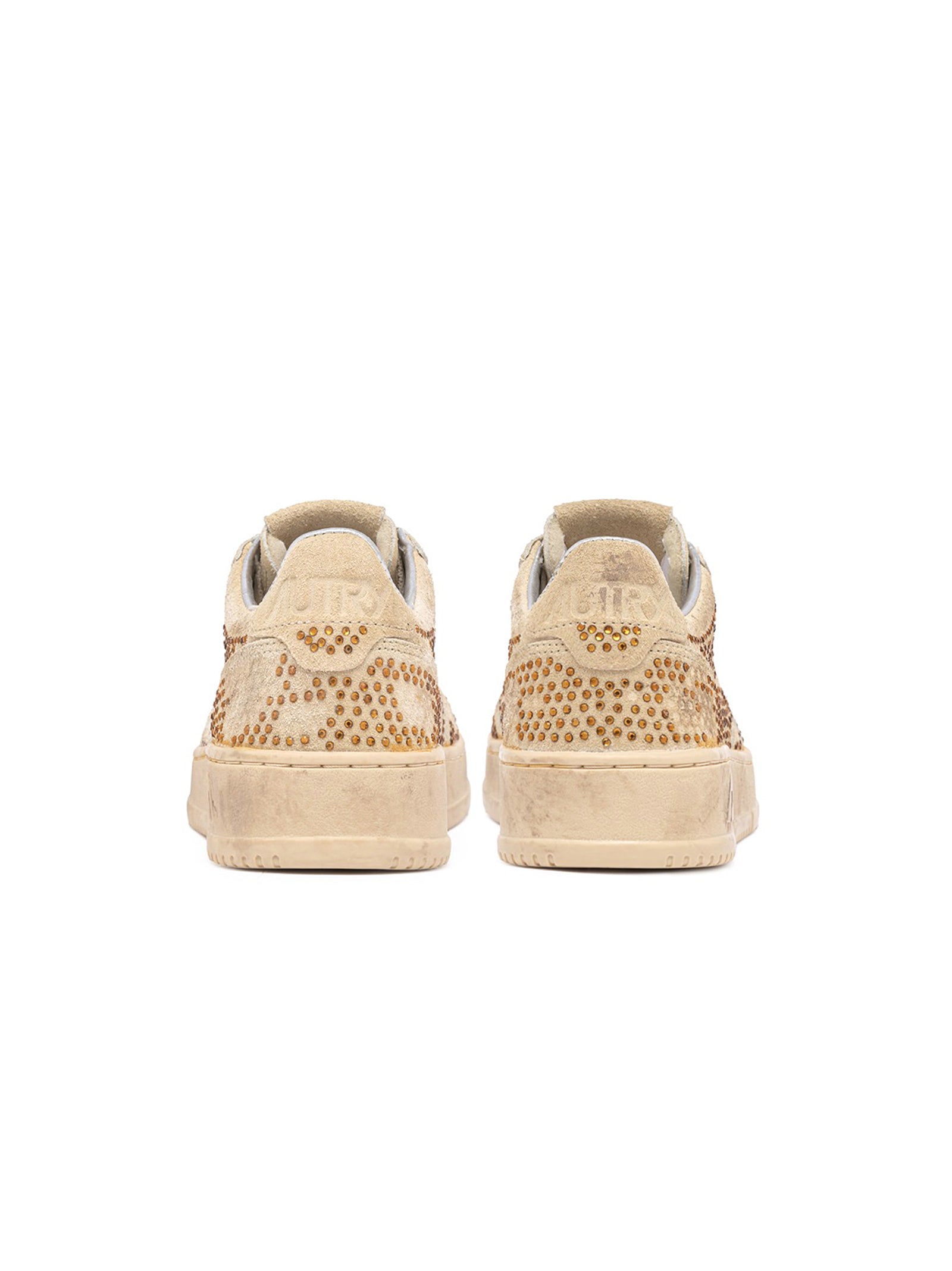 Autry Sneakers Medalist Low Wom Strass-3