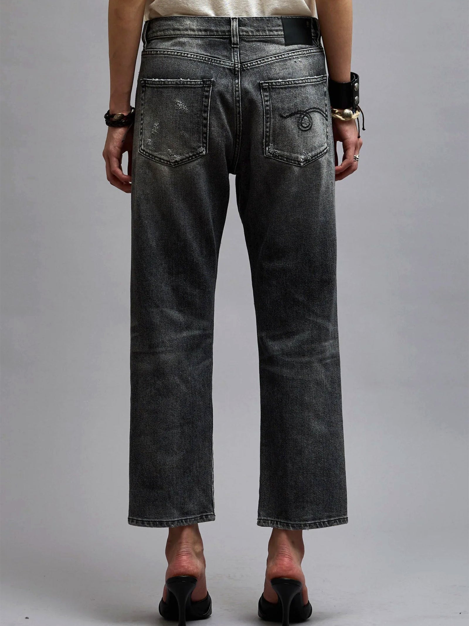 Boyfriend Jeans Vintage Grey-3