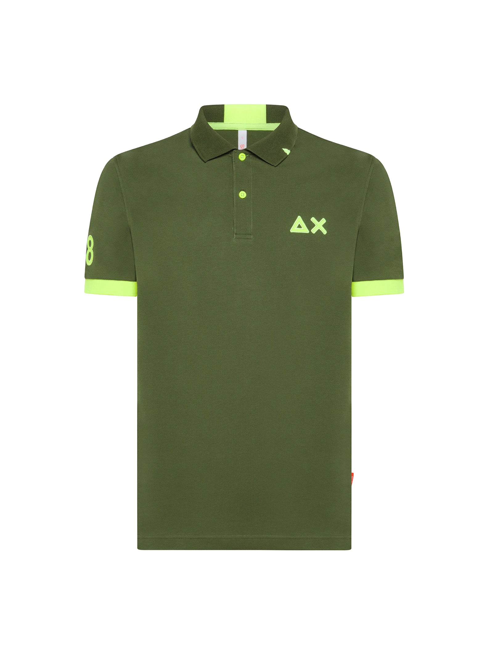 Polo Logo Fluo-1