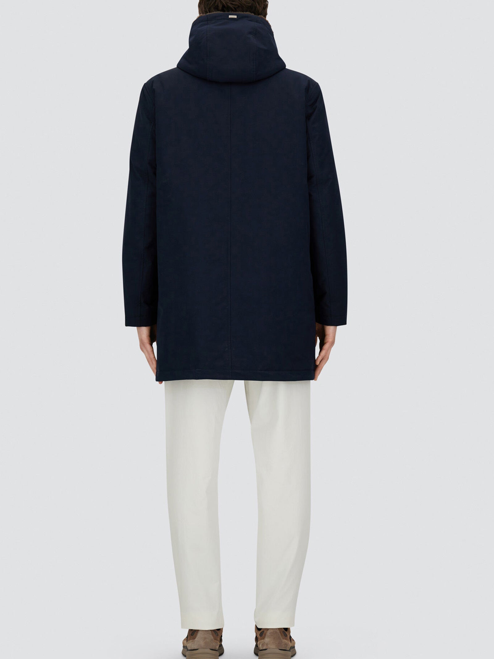 Parka Herno Lungo In Keystone E Light Faux Fur-3