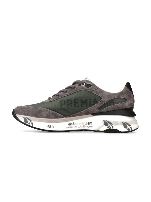 Premiata Sneakers  Moerunvar 7106 Dark Grey/Military Green-2