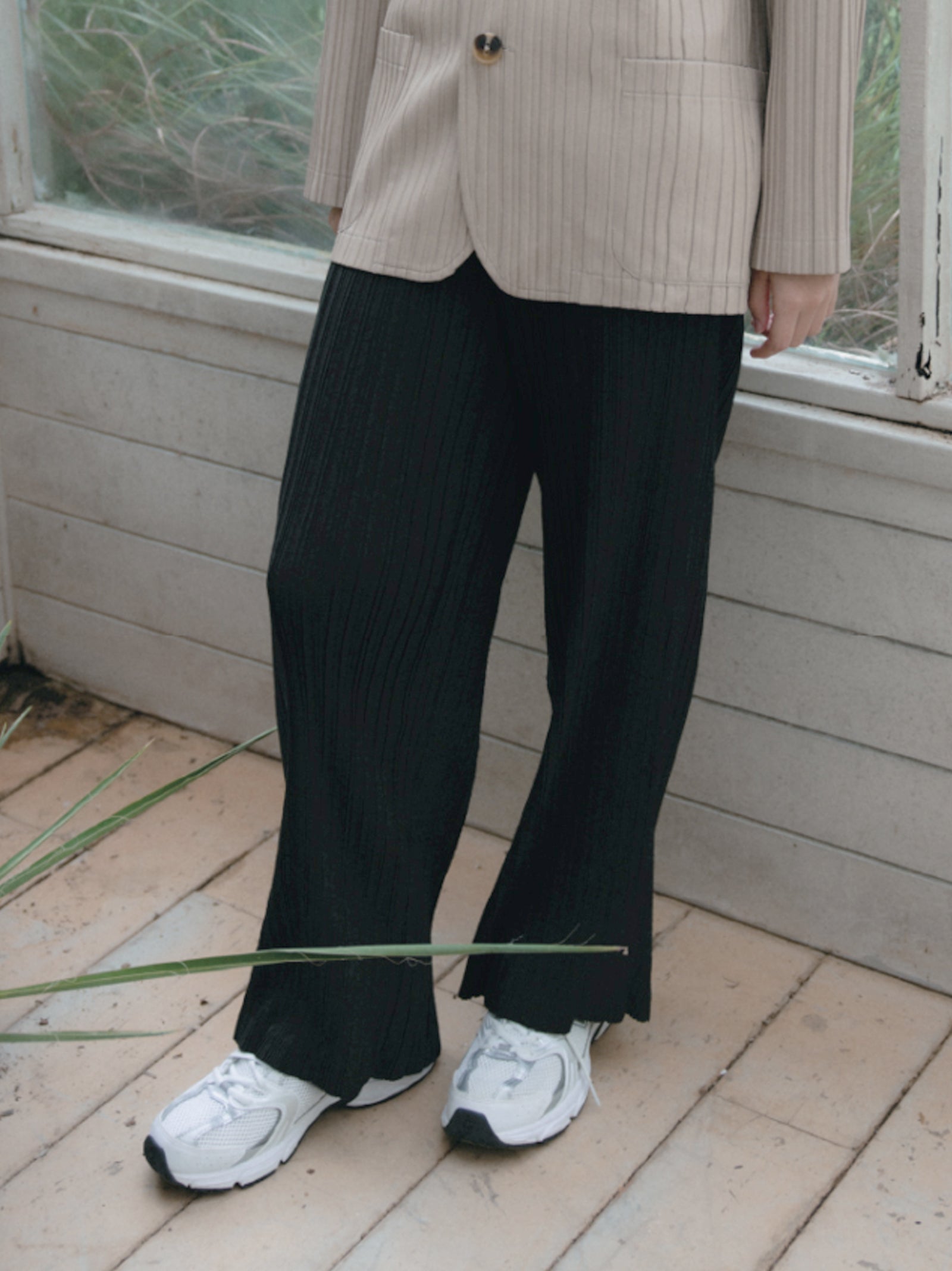 Pantaloni Plissettati-3
