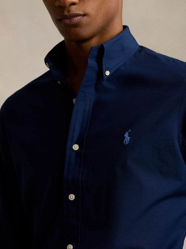 Camicia In Popeline Stretch-2