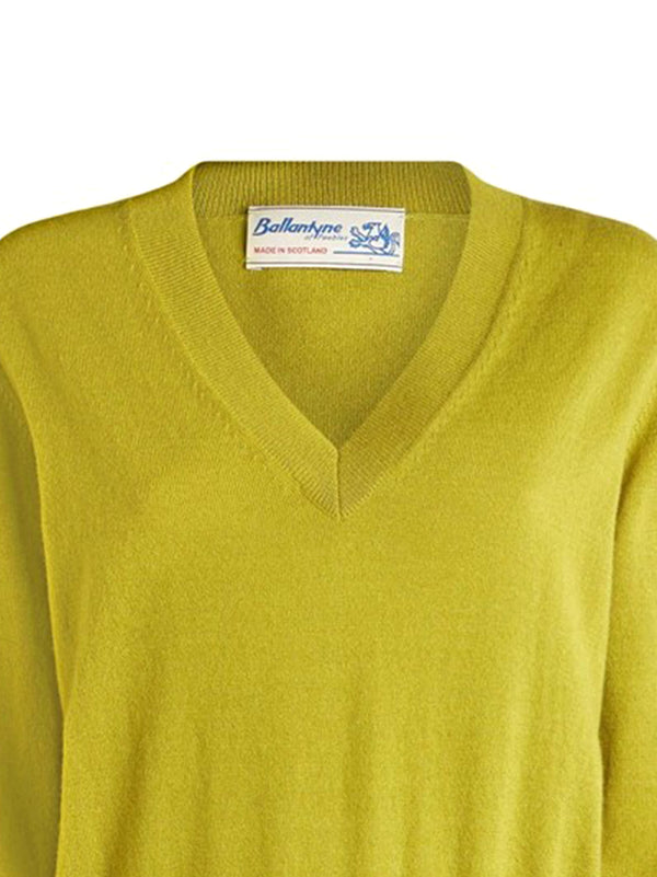 Pullover Scollo A V In Cashmere-2