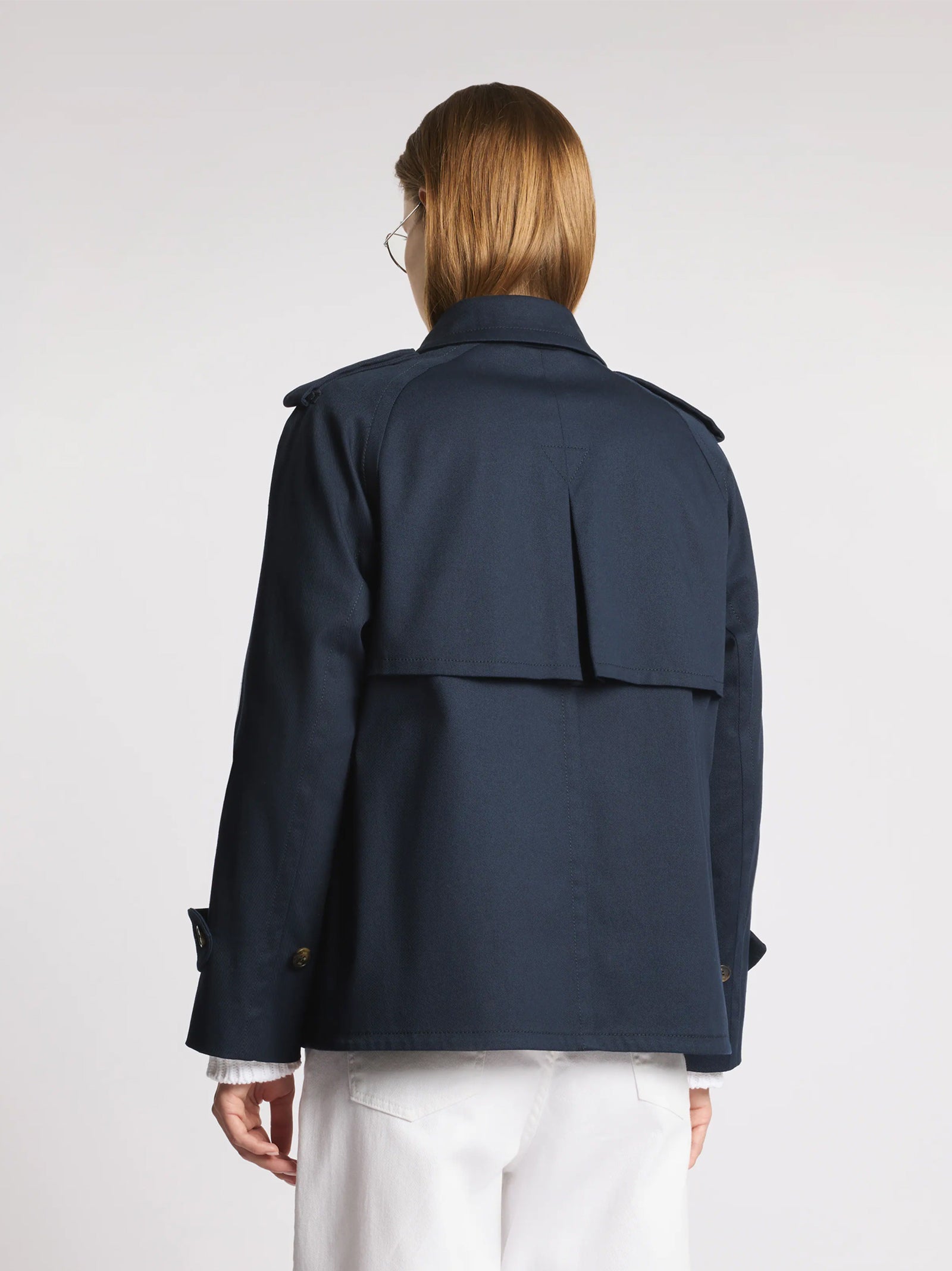 Fay Cappa In Drill Di Cotone-3