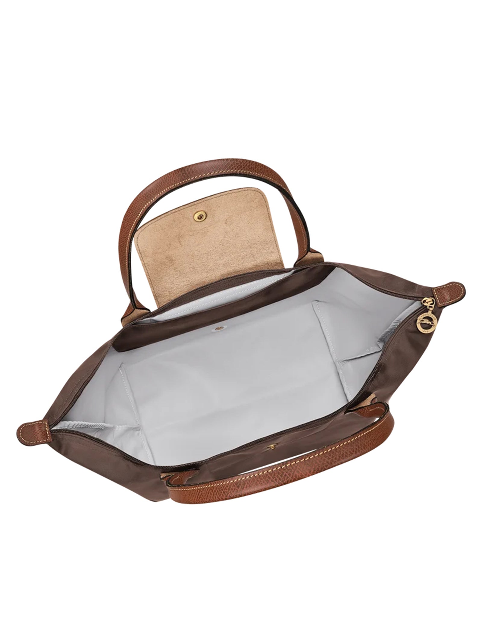 Longchamp Paris Borsa Da Spalla L Le Pliage Original Moka-4