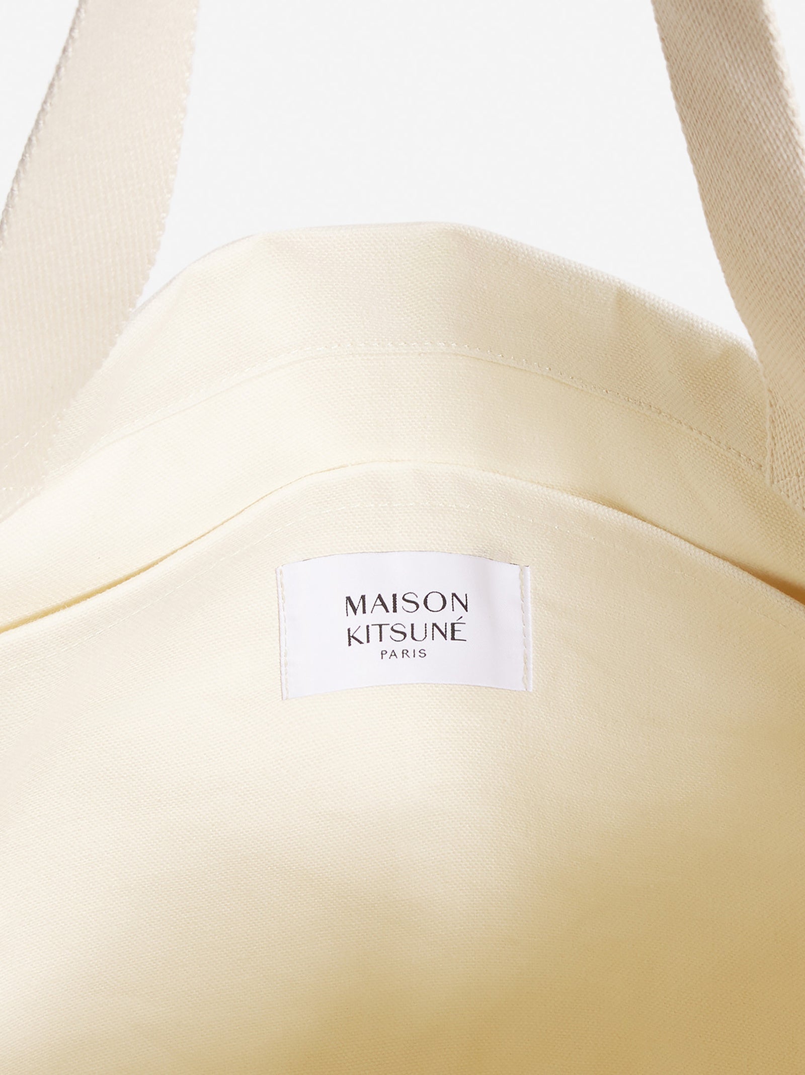 Borsa Maison Kitsune Handwriting Tote-3