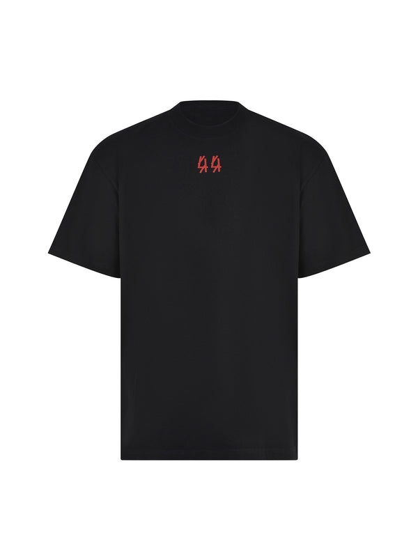 44 Label T-Shirt Drip Nera