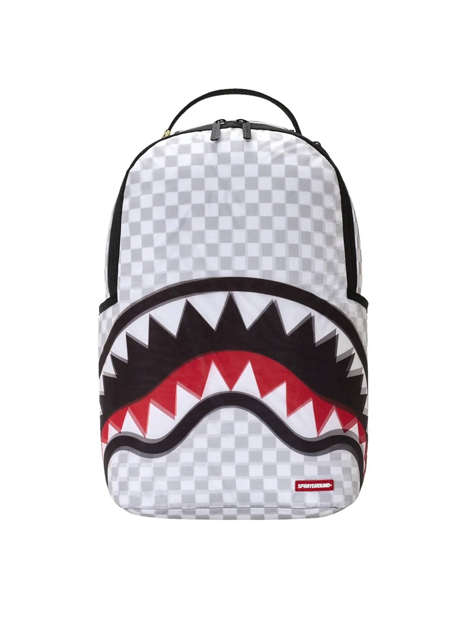 Sprayground Sharks In Paris 3D Effect Zaino Bianco-1