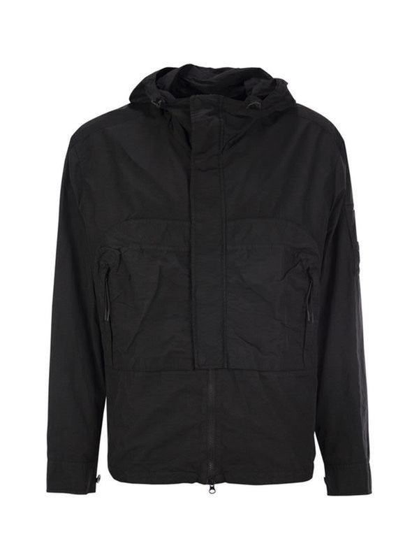 Flatt Nylon Hooded Overshirt