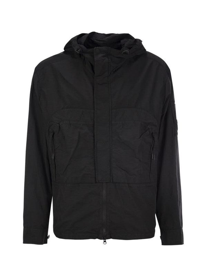 Flatt Nylon Hooded Overshirt-1