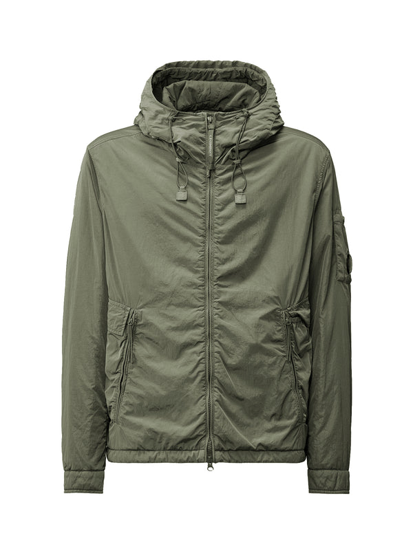 Chrome-r Hooded Padded Jacket