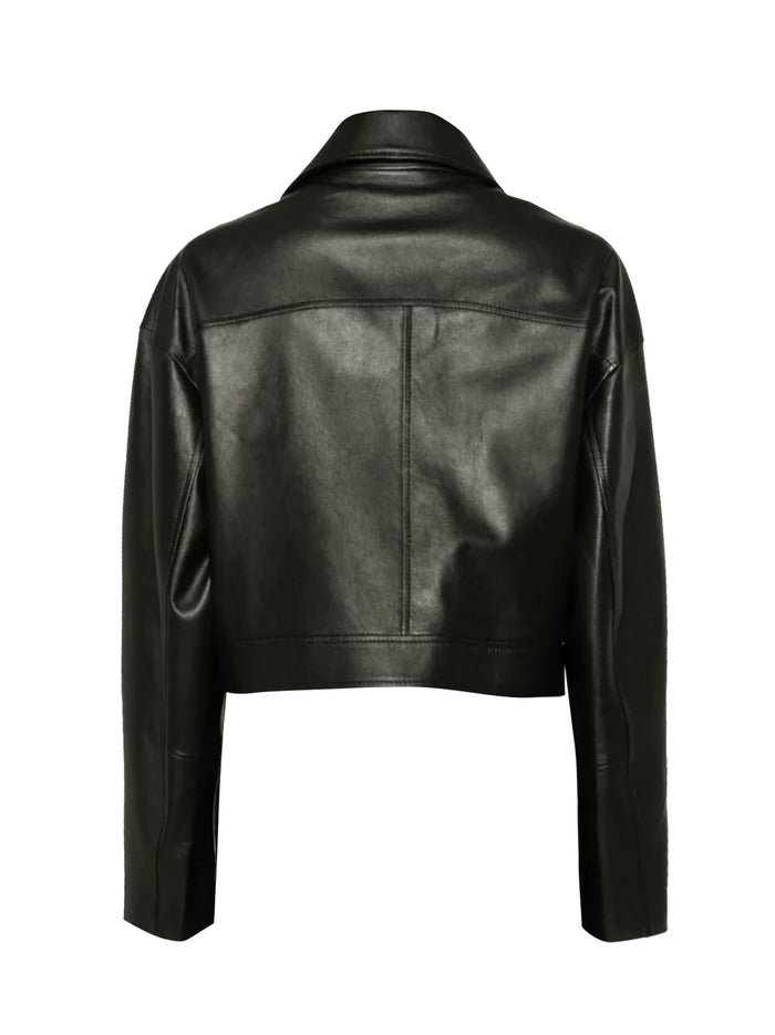 Leather Biker Jacket-2