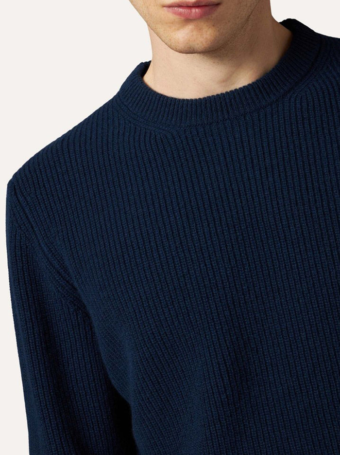 English Coast Wool Crew Neck Pullover-3