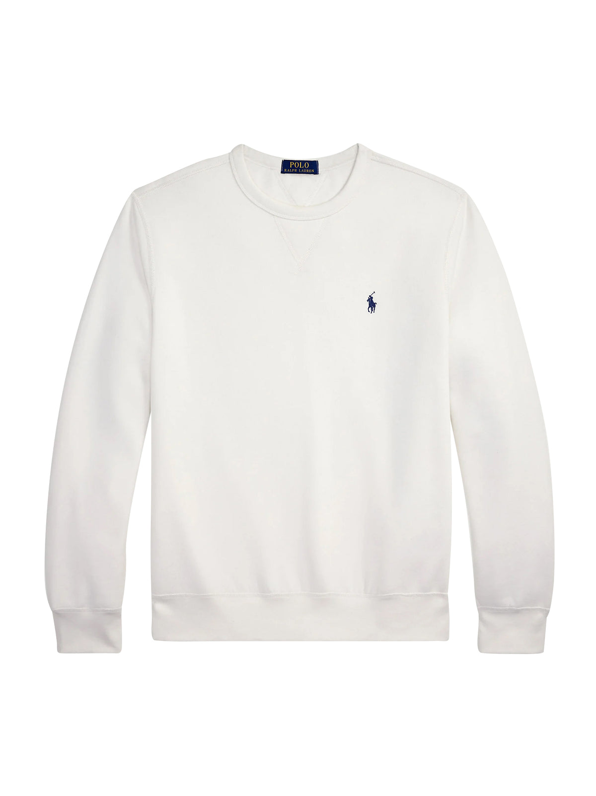 Polo Ralph Lauren Felpa Girocollo Bianca-1