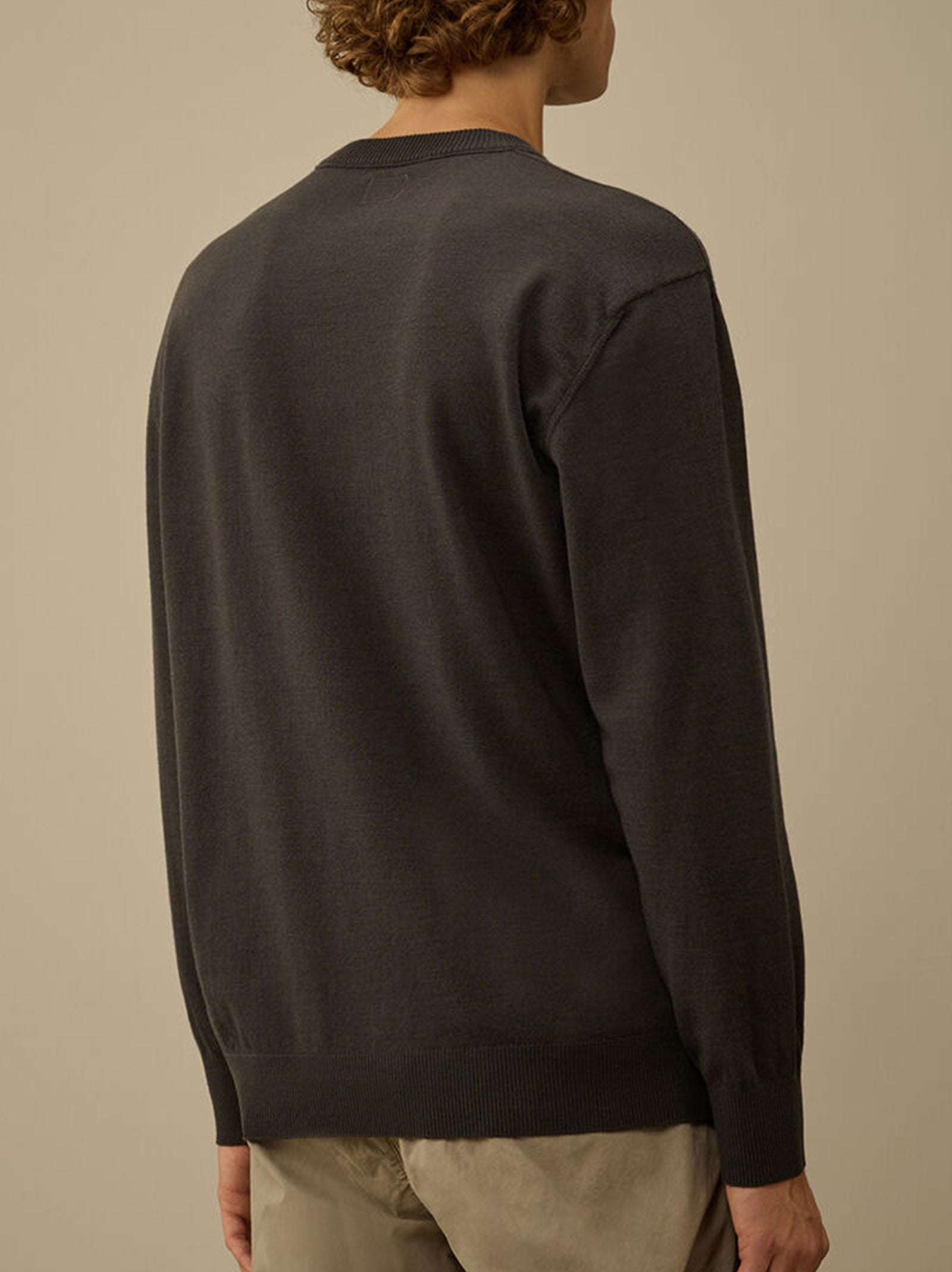 Cp Company Maglia Girocollo Extrafine Merino Wool-3