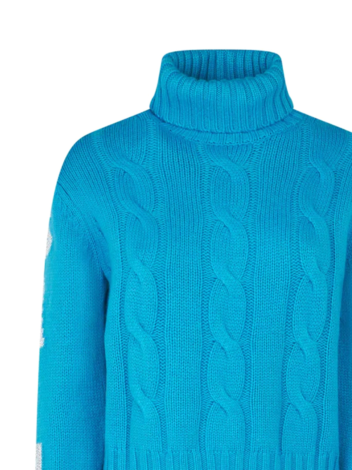 Maglia Trecce Collo Alto-2