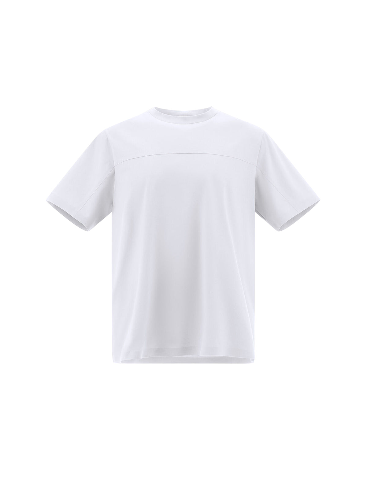 T-Shirt In Superfine Cotton Stretch-1
