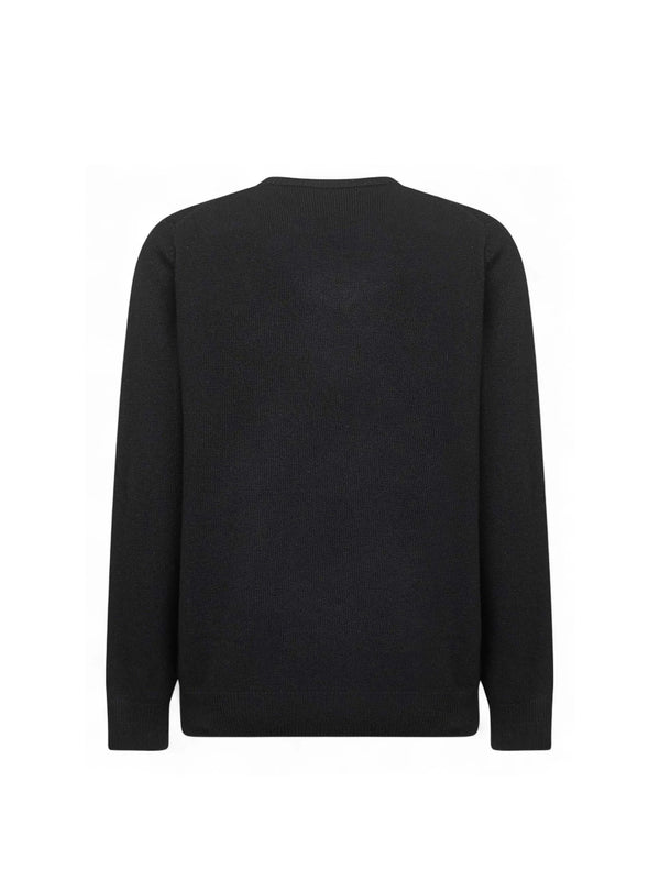 Saint Barth Maglia Girocollo Apres Girl Nera-2