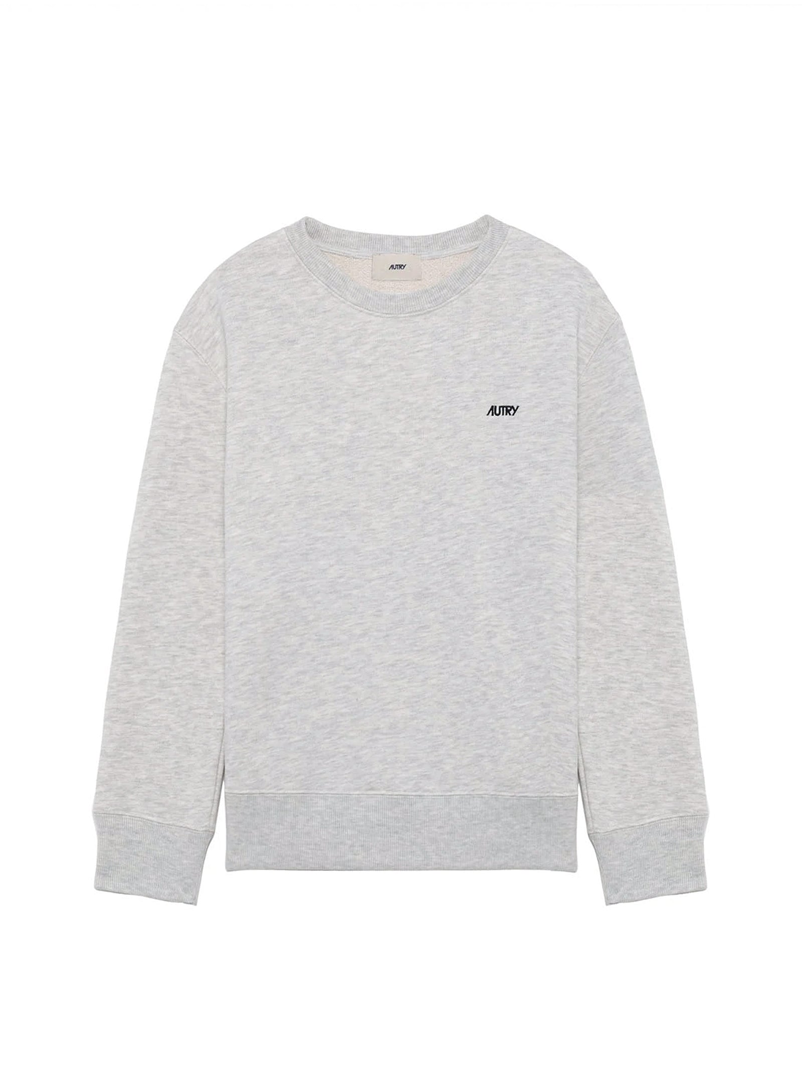 Felpa Girocollo Con Logo Autry Ricamato-1