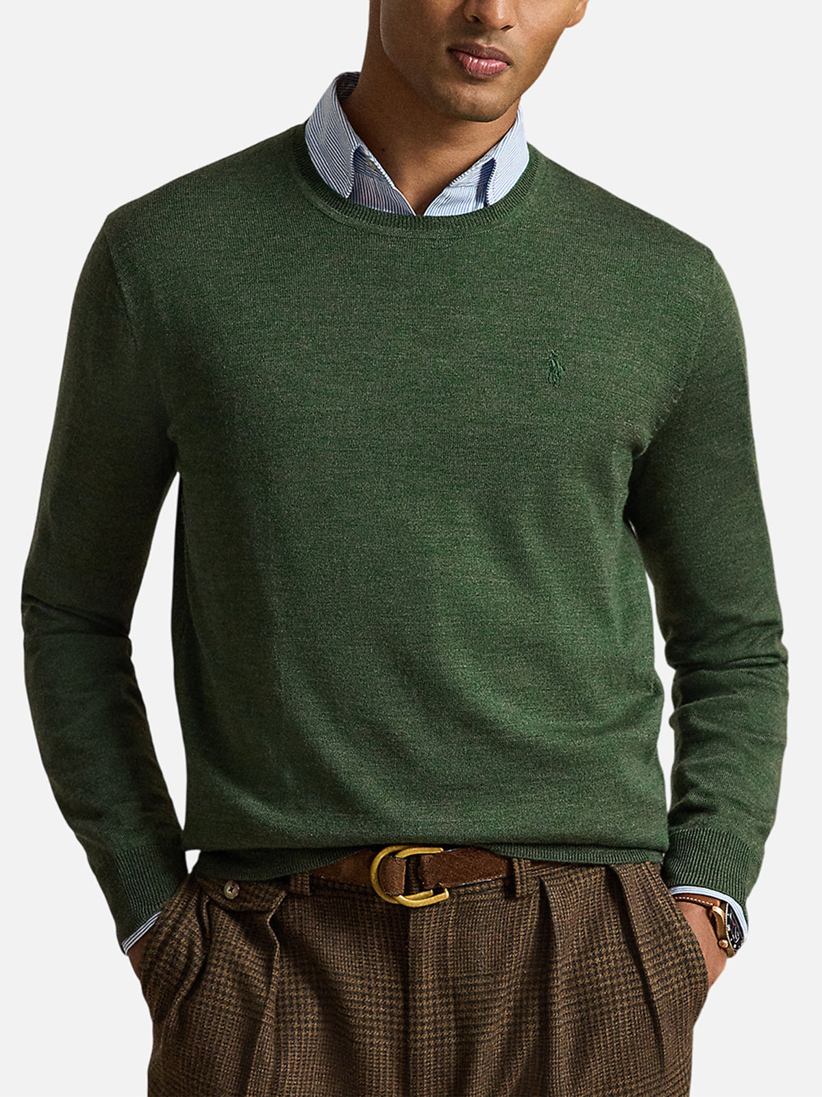 Polo Ralph Lauren Maglia Girocollo Verde-2