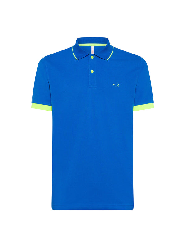 Polo Small Stripe Fluo