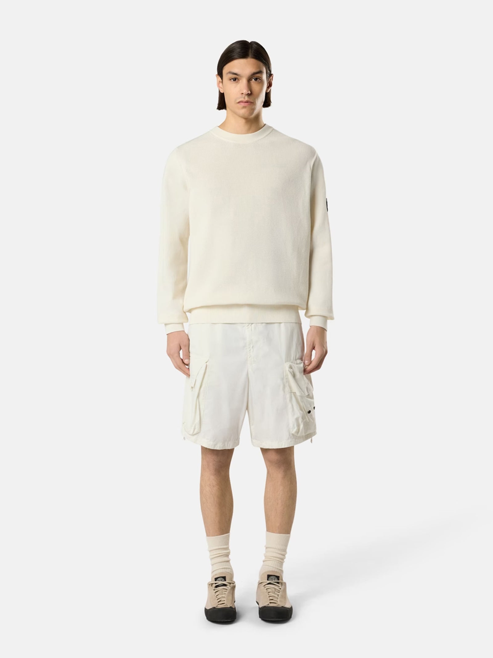 Maglione Girocollo Vestibilità Loose-2