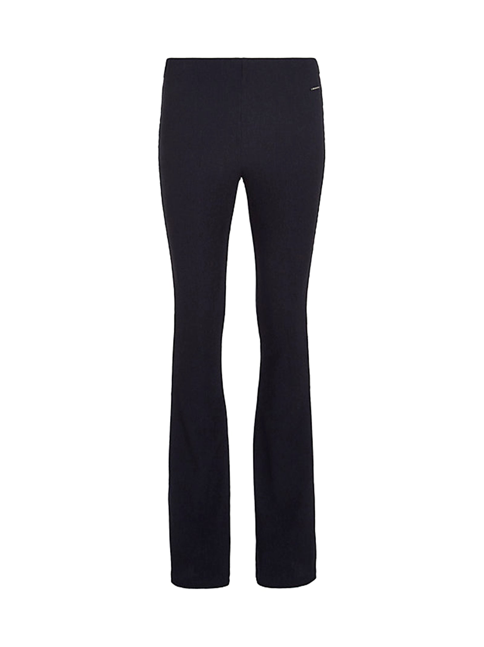 Pantaloni Testurizzati Slim Svasati-1