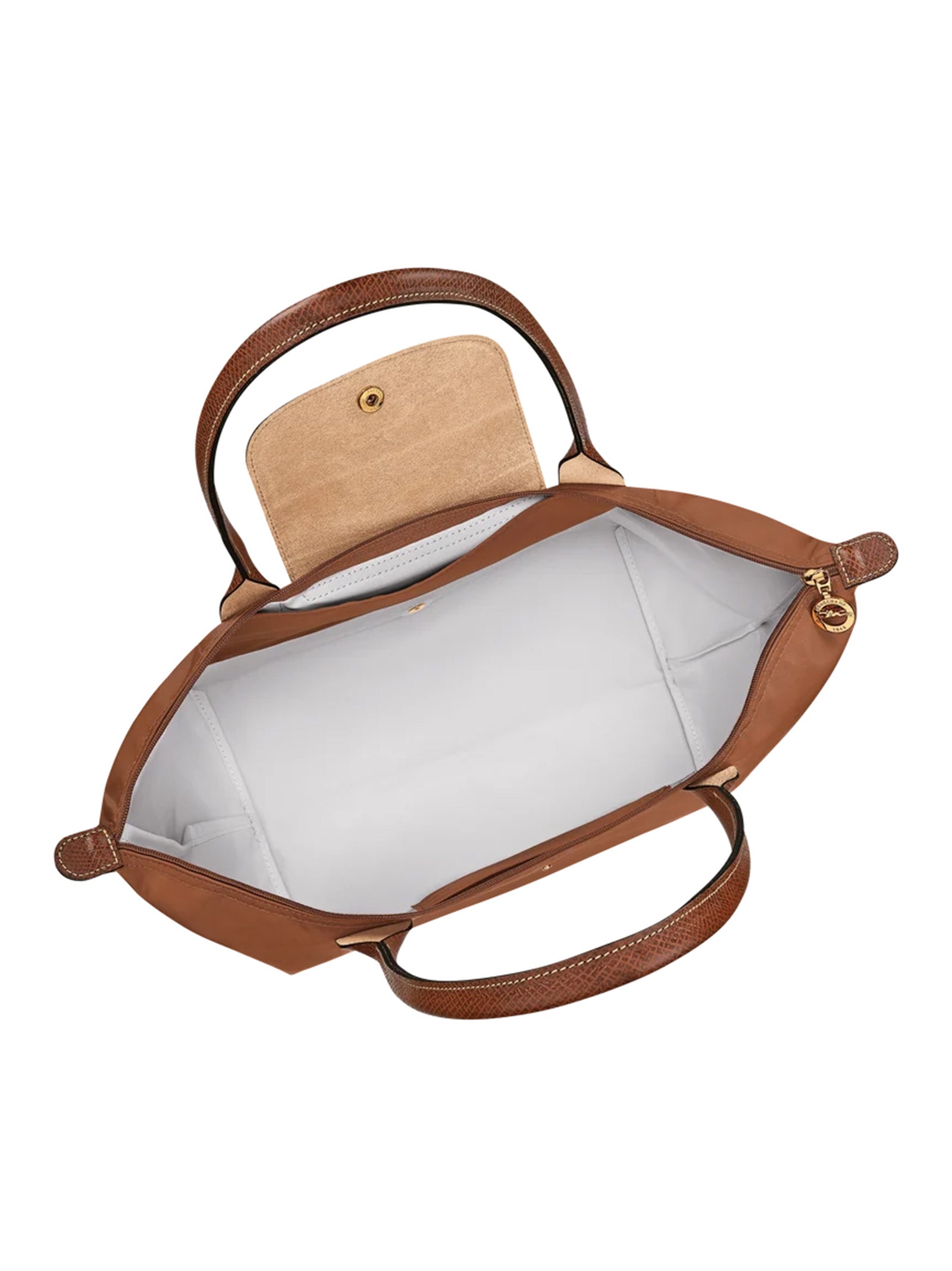 Longchamp Paris Borsa Da Spalla L Le Pliage Original Cognac-4