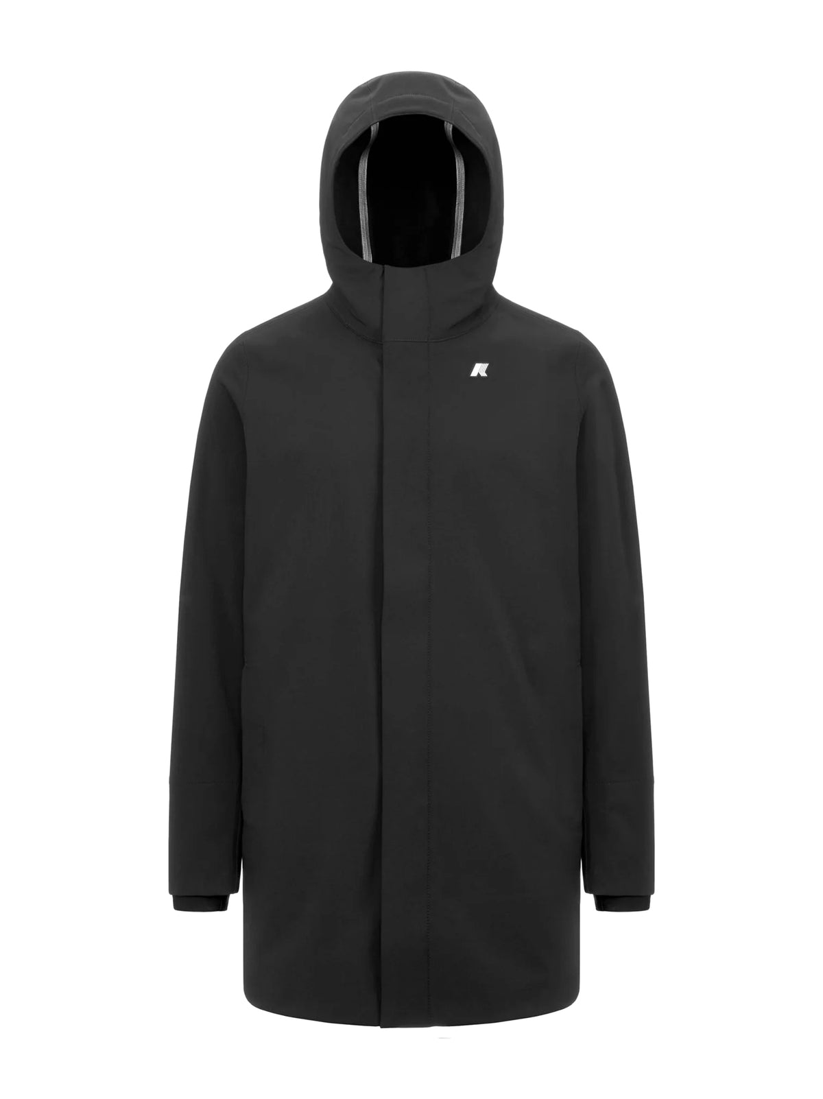 K-Way Giacca media Marlyn Bonded Black Blue-1
