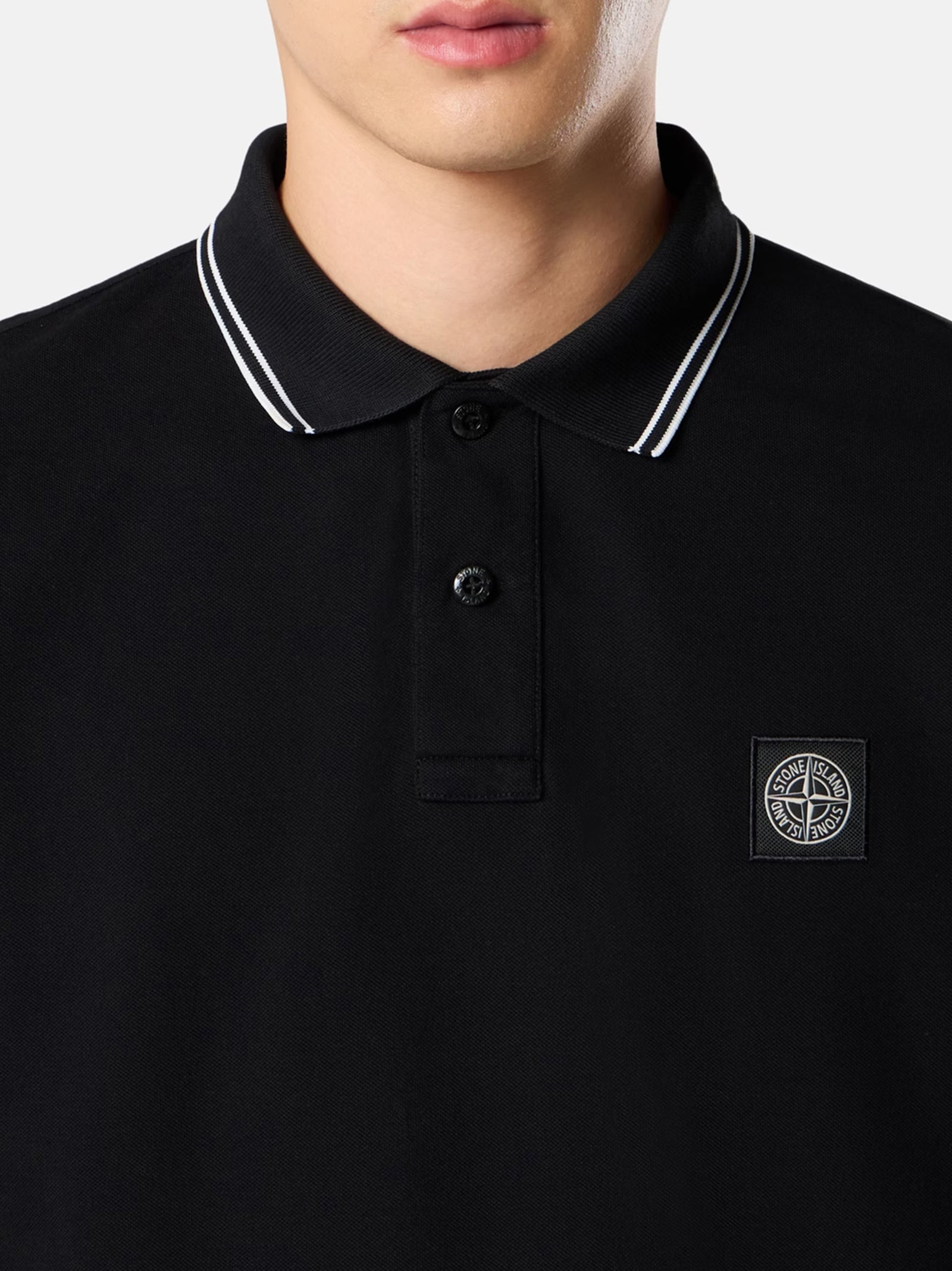 Polo Shirt Manica Lunga Slim Fit-3