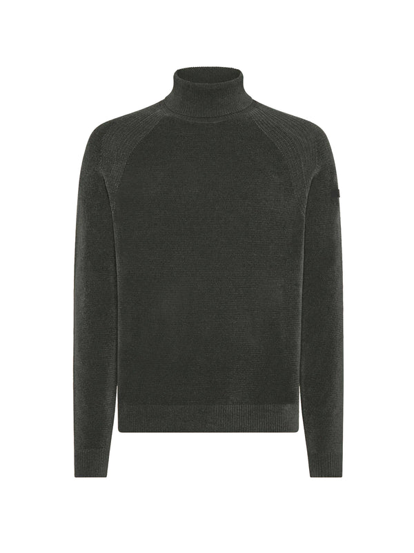 Maglia Dolcevita In Velluto