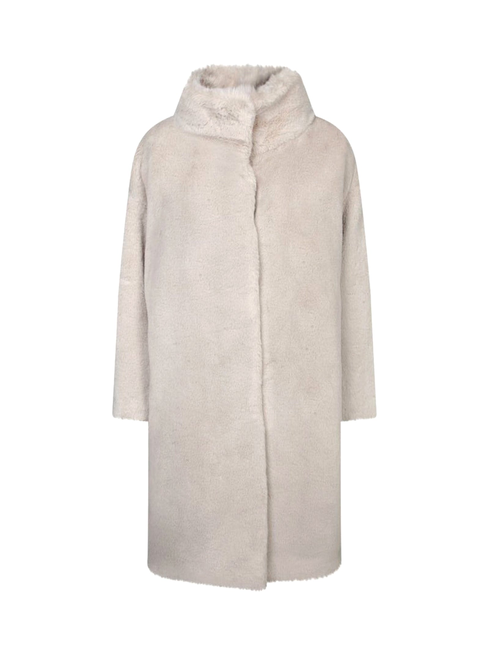 Herno Cappotto Lungo Fur Bottoni-1
