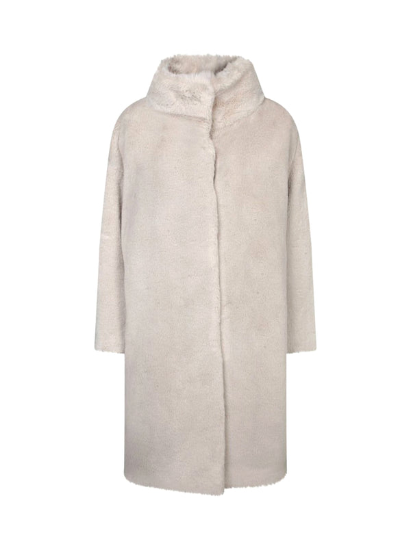 Herno Cappotto Lungo Fur Bottoni