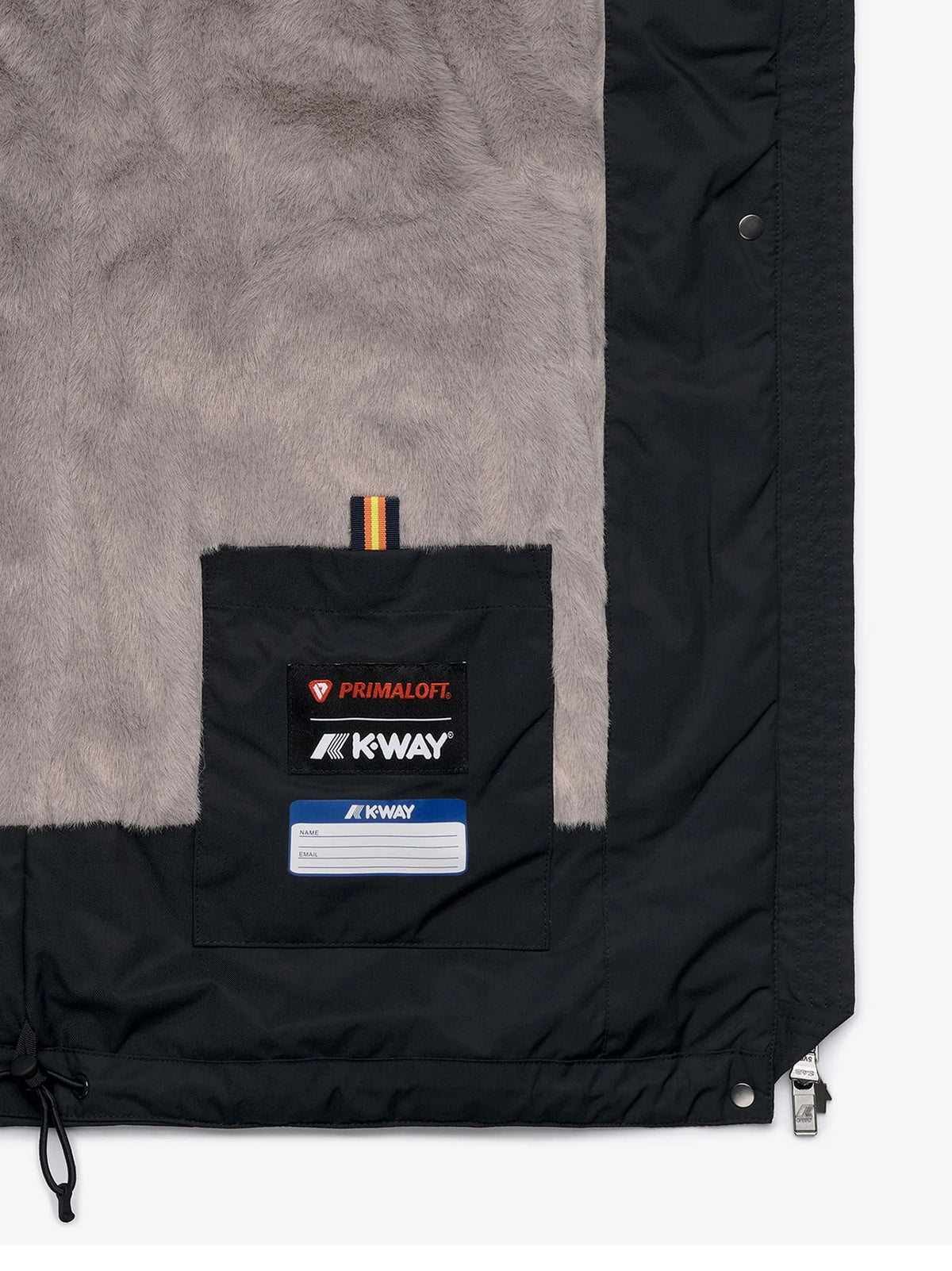 K-Way Giacca Sophie Twill Soft Beaver-4
