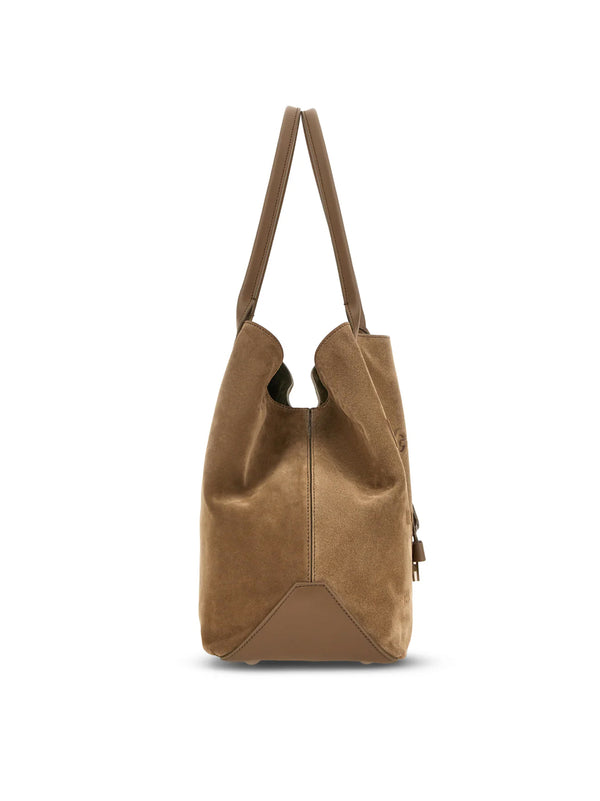 Borsa Shopping Hogan Script Media Beige-2
