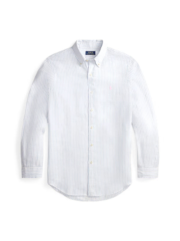 Polo Ralph Lauren Camicia Lino Rigata