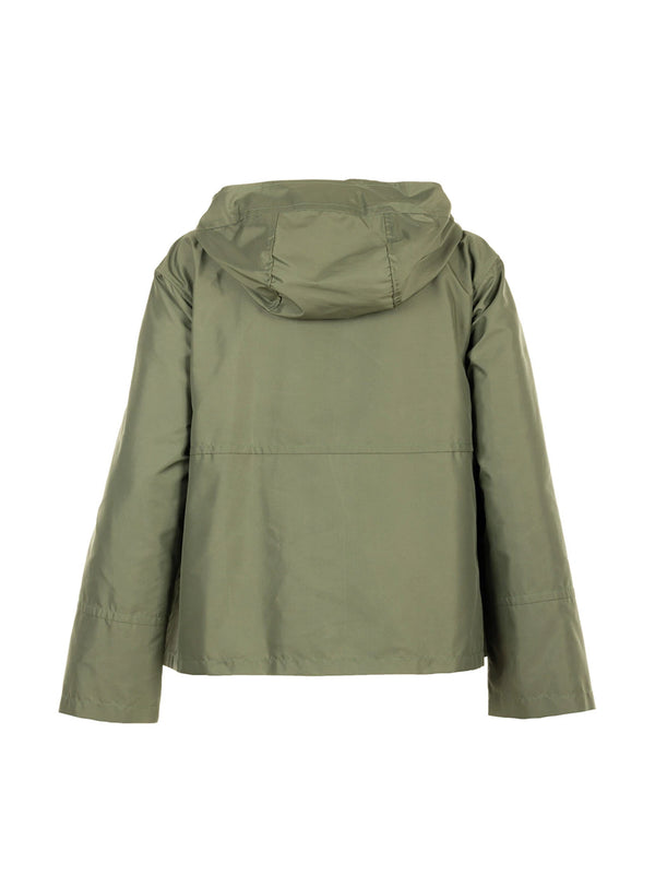Parka Corto In Popeline Tecnico-2