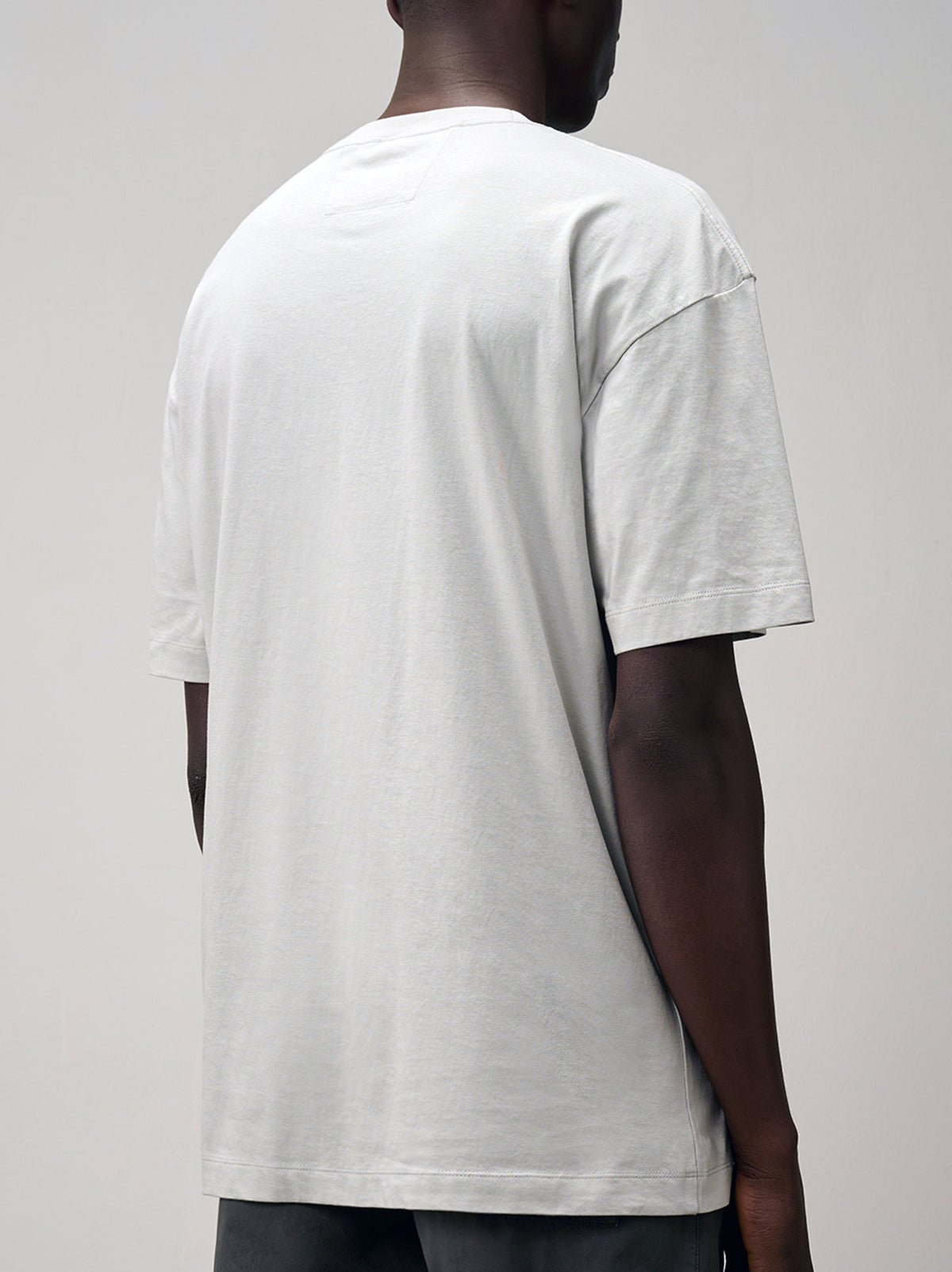 Jersey Blurred Logo T-Shirt-3