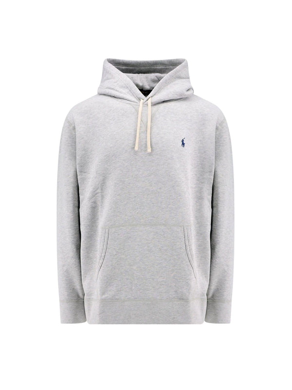Polo Ralph Lauren Felpa Con Cappuccio Grigia