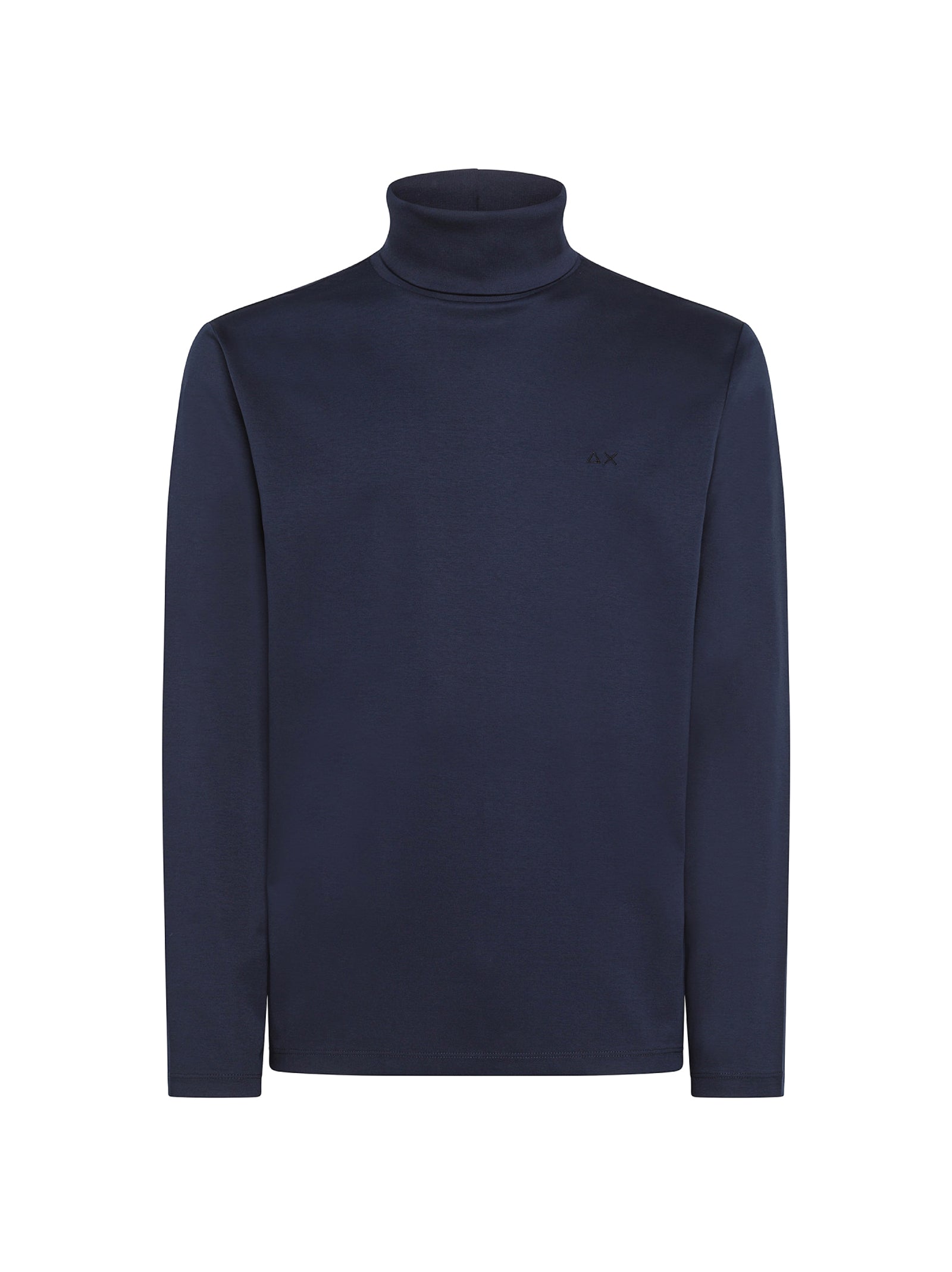 T-Shirt Maniche Lunghe Collo Alto-1
