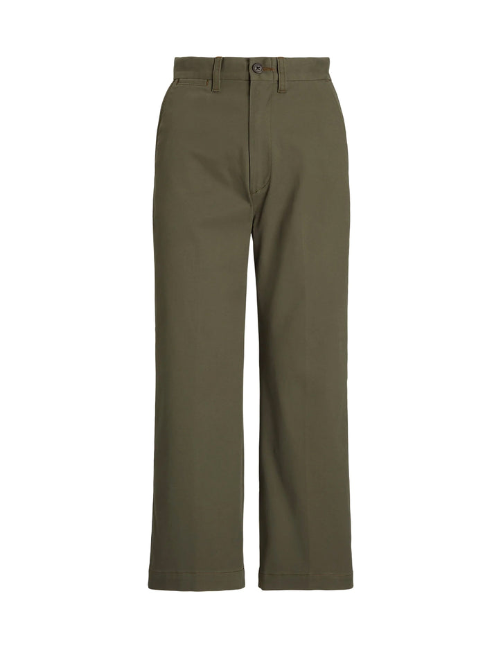 Pantalone Gamba Dritta Cotone-1