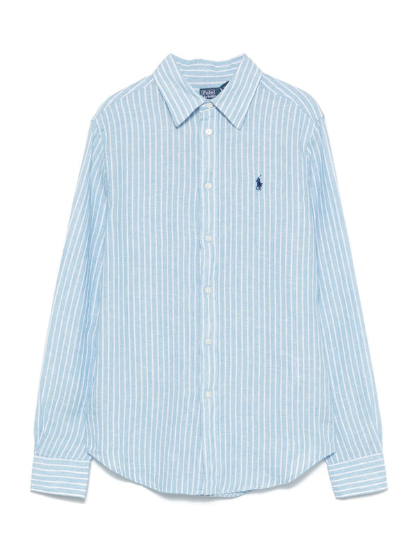 Camicia Lino Righe
