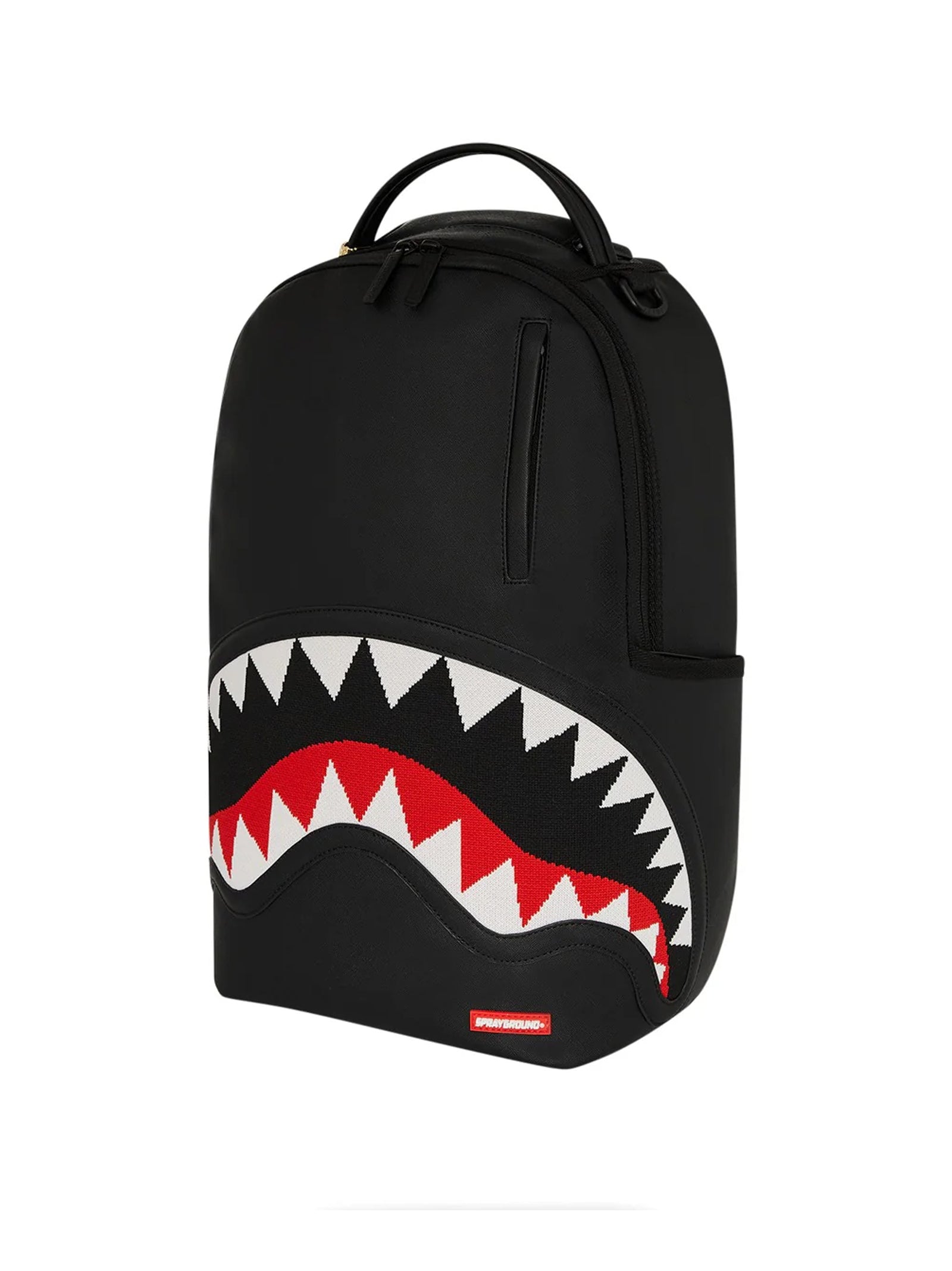 Sprayground Zaino Fly Knit Mouth Dlx- Satin Backpack Nero-3