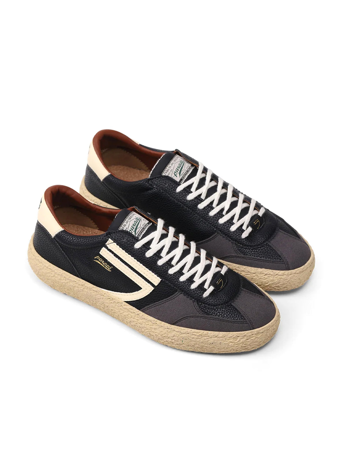 Puraai Sneakers 1.01 Vintage Black Eclipse-3