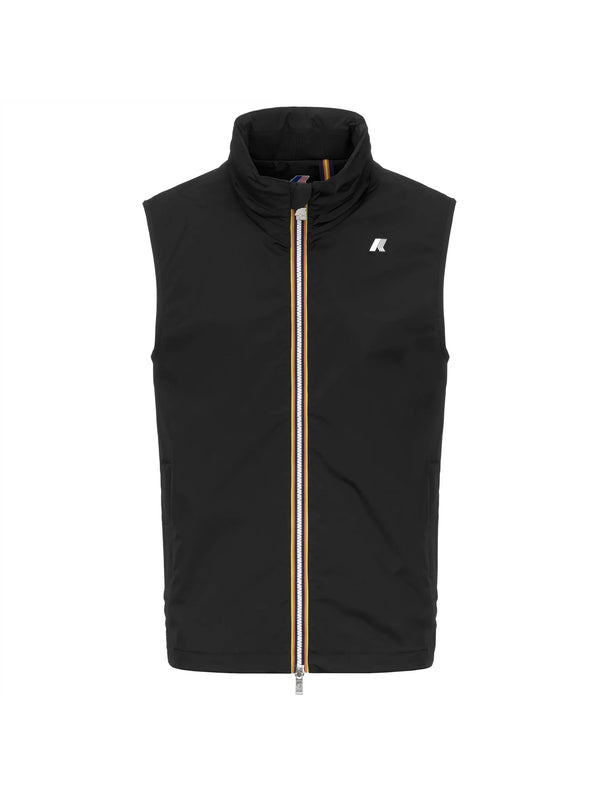 Gilet Valen Stretch Nylon Jersey di K-WAY - uomo nero
