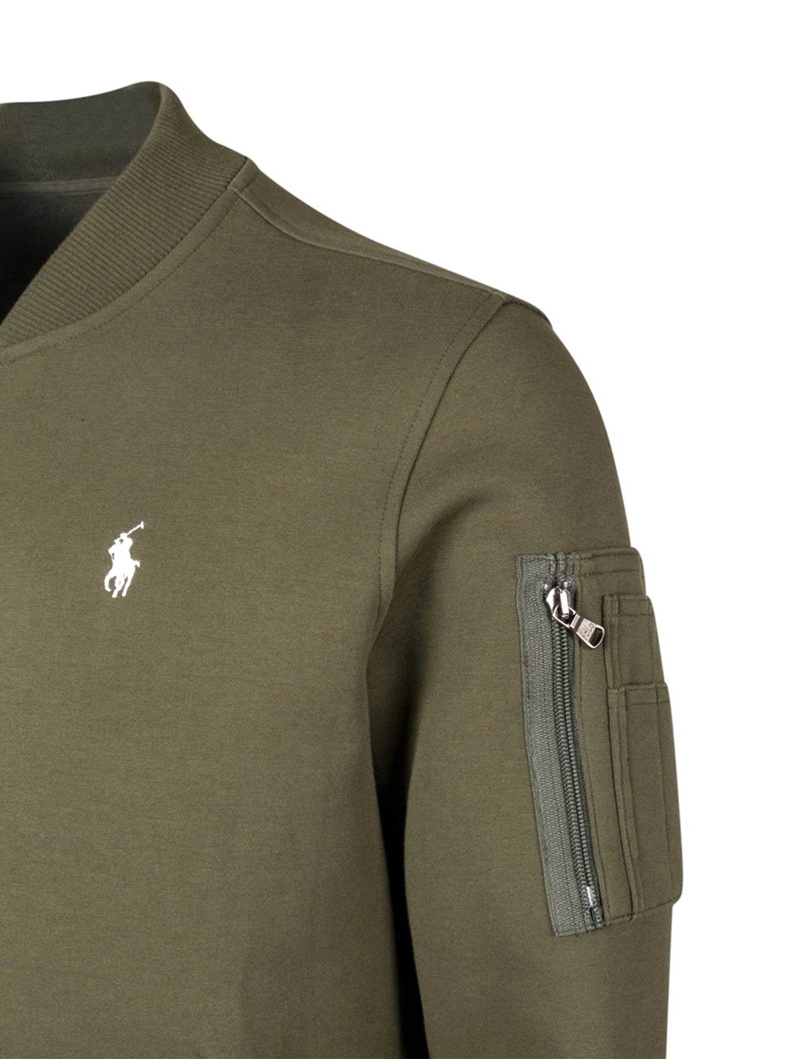 Polo Ralph Lauren Jacket Felpa Zip Verde-3