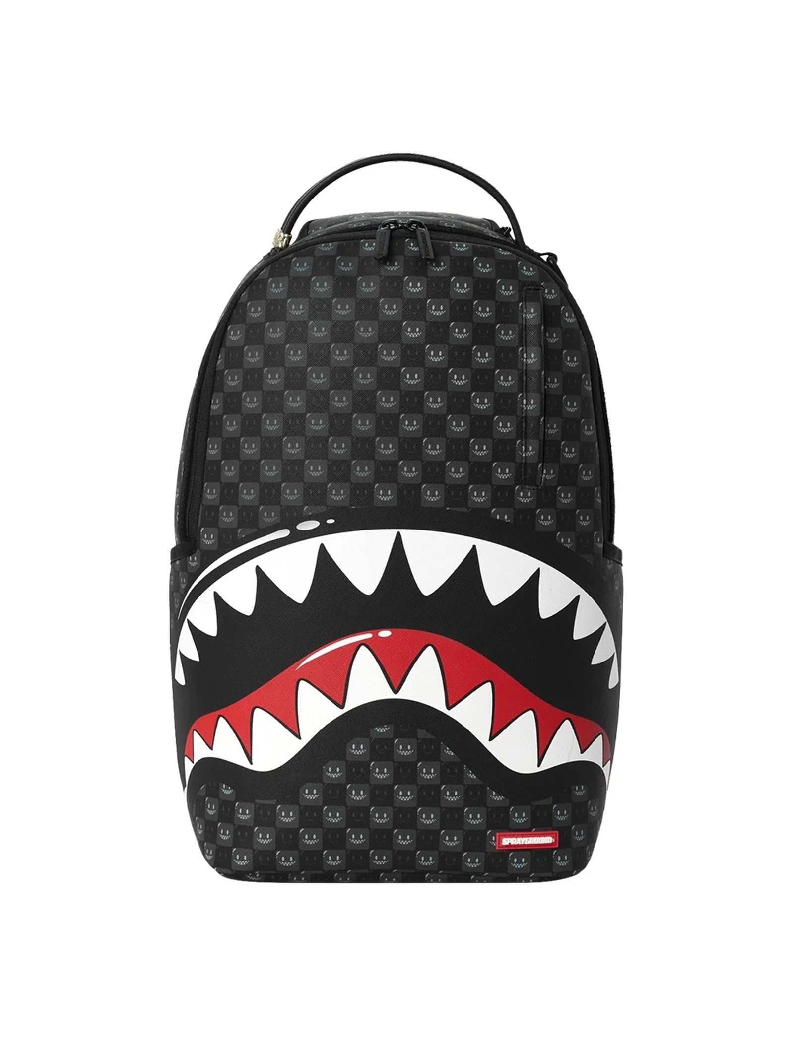 Sprayground Sharks In Paris Wtf Bubbly Black Check Zaino-1