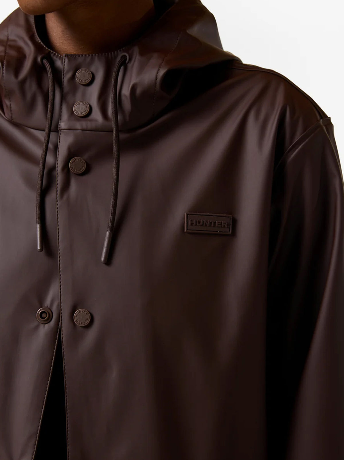 Giubbino Jo Pu Raincoat Cioccolato-4
